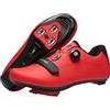 ARTVEP Donne Scarpe da Ciclismo da Uomo Scarpe da Bici da Strada Compatibile con SPD e Delta Blocco Pedale Scarpe da Bicicletta Peloton Traspiranti