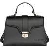 bugatti Mare 3.0 - elegante borsa da donna/borsa a tracolla in ecopelle, nera
