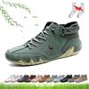 LOVEWLVNCL Stivali Alti Fatti a Mano alla Moda da Donna, Scarpe da Passeggio a Piedi Nudi Stivali Chukka Traspiranti Leggeri Antiscivolo da Donna Mocassini Piatti for Escursionismo e Camminata ( Color : verde ,