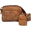 Alviero Martini 1A Classe Tracolla Reporter Geo Soft c/Borsellino Alviero Martini 1 Classe NATURAL 0010, T.U.