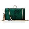 BABEYOND Pochette Donna Elegante in Morbida Pelle Sintetica - Borsa Clutch Piccola da Sera Borsetta Ragazza Borse Eleganti Cerimonia Matrimonio