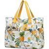 Myhozee Borsa Mare Donna Grande - Borsa da Spiaggia Danna XXL Famiglia Impermeabile Borse da Mare Grandi Tote Bag Beach Bag con Cerniera Shopping Bag Borsa Estiva per Spiaggia Viaggio Piscina Vacanza