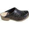MB Clogs Zoccoli Originali svedesi Zoccoli da Uomo Neri con Suola in PU