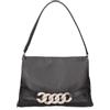 John Richmond Borsa a spalla da donna In Vera pelle Made in Italy 31x22x11 cm JR-W-1160L-DO