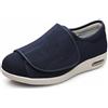 ASRJ Pantofole diabetiche unisex Uomo Donna, Punta chiusa regolabile Pantofole per piedi gonfi Comode scarpe da casa per interni ed esterni con suola in gomma