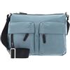 Mandarina Duck Hunter P10VCT18, Borsa A Tracolla Donna, Smoke Blue, 28x21x11 (L x H x W)