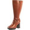 GABYLOU Stivali a polpaccio largo 3XL - Modello Manon, Brown24, 39