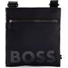BOSS Catch_s Zip Env, Tracolla Uomo, Nero1, Taglia Unica