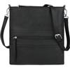 Gladdon Borsa a tracolla da donna di medie dimensioni, borsa a tracolla con scomparti multipli, elegante borsa a mano in design patchwork, borsa a tracolla per tutti i giorni, lavoro e viaggi