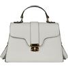 bugatti Mare 3.0 - elegante borsa da donna/borsa a tracolla in ecopelle, bianca