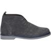 Ciabalù Polacchine Uomo in Camoscio Stivaletti Punta Rotonda Scarpe Uomo Eleganti Invernali Antiscivolo Made in Italy (Grigio Scuro, Sistema Taglie Calzature EU, Adulto, Numero, Media, 42)