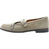 Ciabalù Mocassini Uomo Eleganti in Camoscio con Doppia Fibbia Scarpe Basse Made in Italy (Tortora, Numeric_41)
