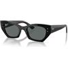 Ray-Ban 0rb4430 Zena Butterfly Occhiali da Sole, Nero 1, 52 mm