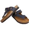 sanaGens Masai 72 BLU infradito Ciabatte Ortopediche Made in Italy Tg 41