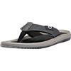 CARTAGO 82614, Infradito Uomo, Grigio Scuro Nero, 44 EU