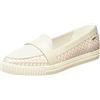 Geox D Amalthia C Ballerine, Donna, Bianco (off White/White), 36