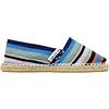 ALPARGATUS Espadrillas a strisce multicolori fatti a mano in Spagna