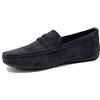 Evoga Mocassini uomo casual eleganti estivi scarpe espadrillas Barca (43, C3 Nero)