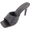 Pradize Sabot Neri Con Tacco A Stiletto Da Donna (44)
