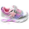 Lelli Kelly Stella LKAL5635 Scarpe Bambina con Luci,Argento,Chiusura a Strappo,Suola Ammortizzata ed Ergonomica (Argento, Sistema Taglie Calzature EU, Bambino Piccolo (2-5 Anni), Numero, Media, 28)