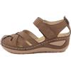 Uwdiohq Scarpe Comode Donna Chiuse Nuove Baotou Sandali Antiscivolo Di Grandi Dimensioni Zeppe Da Sutura Per Auto (Brown, 39) Punta Chiusa Corda Ortopediche Dimagranti Con Strappo Bassi Estivi