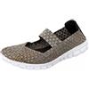 Icegrey Sandali Estivi Donna Intrecciati Scarpe Mary Jane traspiranti alla moda scarpe da ginnastica comode scarpe sportive Flat Sneakers
