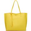 Dreubea - Borsa a tracolla da donna in morbida pelle sintetica, borsa tote, a spalla, a mano, con nappa, di grande capacità