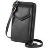 SENDEFN Borsa a Tracolla Donna, Trendy Portafoglio Borse Crossbody in Pelle Porta Custodia per Cellulare Piccole Borsa Donna per Cellulare con Cinghie Regolabili Staccabili e Fessura per Carte