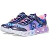 Skechers Infinite Heart Lights 28 EU - Sneaker, Colore: Blu Navy/Multicolore
