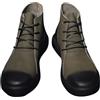 Generico Scarponcini Uomo Pelle Stivaletti Imbottiti Uomo [] Stivali casual da uomo High Street comodi e adatti a tutte le stagioni Scarponcini Uomo Pelle Scarpe Uomo Nere Invernali (Beige, 41)