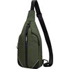Waterfly Antifurto Zaino Monospalla Borse a Spalla Uomo Donna Sportivo Zaino a Tracolla Monospalla Borsello Petto Sling Bag per Scuola Lavoro Trekking Viaggio Uomo Tracolla
