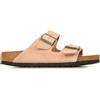 Birkenstock Arizona BS 1031651 Pink Clay Rosa Ciabatte Donna Fibbie Pelle camoscio 37