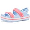 Crocs Crocband Cruiser Sandal T, Sandalo unisex per bambini, Guava Blu gelido, 25 EU