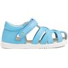 Bobux Sandalo Barefoot I-Walk Tropicana II per bambino, Aquarius, 26 EU