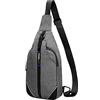 Waterfly Antifurto Zaino Monospalla Borse a Spalla Uomo Donna Sportivo Zaino a Tracolla Monospalla Borsello Petto Sling Bag per Scuola Lavoro Trekking Viaggio Uomo Tracolla