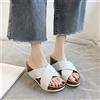 QLIGHA Infradito Donna Ciabatte Pelle Sandali Estive Morbido Pantofole Spiaggia Piscina All'aperto Taglia 35-43