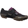 Fizik Vento Ferox Carbon Clip-in Scarpe da Ciclismo Mud/UVA, Taglia 44 EU