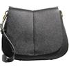 Gianni CHIARINI Helena - Borsa rotonda in pelle nera, schwarz, OneSize NERO PZ