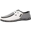 BESPORTBLE Scarpe da Guida da Uomo Bianche, Taglia 44, Stile Casual