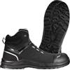 BWOLF Defender HIS3 Scarpe da Lavoro da Uomo S3 Scarpe Antinfortunistiche Uomo S3 in Pelle Nabuk Impermeabili, Resistenti all'olio, Nero, 39 EU