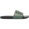 EA7 Emporio Armani Ciabatte Unisex con Maxi Logo 7X000108AF15118 8056643653747-44 Verde Nero 44