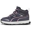 Puma Unisex Kids Evolve Trail PS Sneaker, Galactic Gray-MAUVED out, 34.5 EU