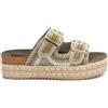 REFRESH - Sandali Donna Kaki - Scarpe comode e versatili - Moda casual - Modello 17276001 (Misurare 41)