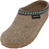 HAFLINGER Pantofole Unisex Adulto Grizzly Franzl 711001, Numero:38 EU, Colore:Marrone