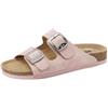 QUEEN HELENA Ciabatte Estive con Doppia Fibbia Leggere Casual Donna X32-201 (Rosa, Sistema Taglie Calzature EU, Adulto, Donna, Numero, Media, 37)