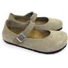Birkenstock Mantova, scarpe da donna Mantoba, scarpe basse in pelle scamosciata, Mary Jane
