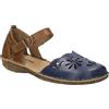 Josef Seibel Sandali in Pelle da Donna 79504 Rosalie 04, Numero:42 EU, Colore:Blu