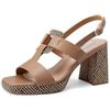 QUEEN HELENA Sandali con Tacco con Plateau Casual Eleganti Donna ZM9953