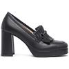 Nero Giardini I308212D Mocassini Donna in Pelle - Nero 39 EU