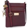 Catwalk Collection Handbags - Borsa a Tracolla Piccola in Vera Pelle - Borsetta Donna - Borsa a Mano con Tracolla Regolabile - Nadine